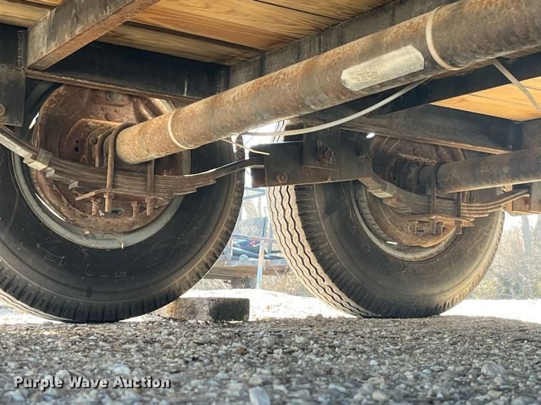 image for item LD9959 1999 Custom utility trailer