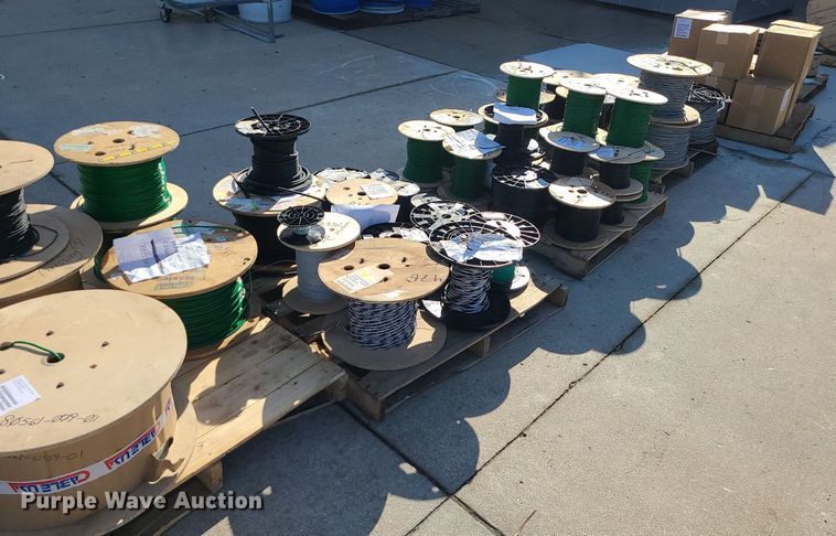 image for item MG9778 Approximately 110,000' of assorted electrical wire