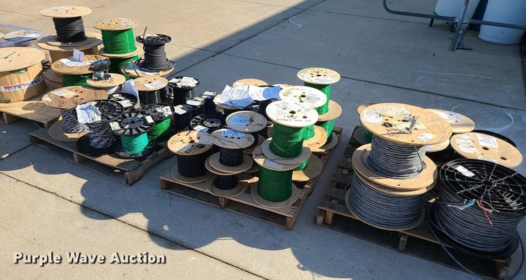image for item MG9778 Approximately 110,000' of assorted electrical wire