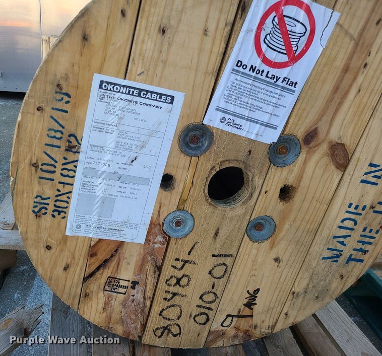 image for item MG9778 Approximately 110,000' of assorted electrical wire