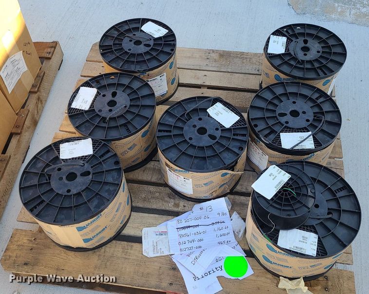 image for item MG9778 Approximately 110,000' of assorted electrical wire