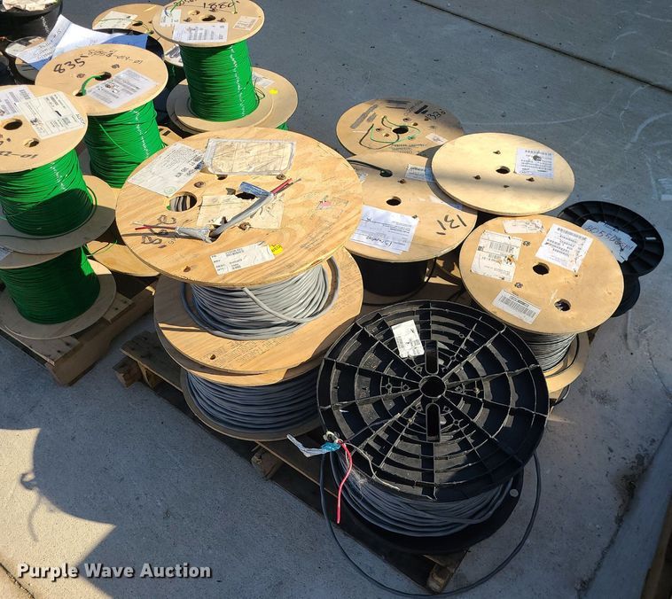 image for item MG9778 Approximately 110,000' of assorted electrical wire