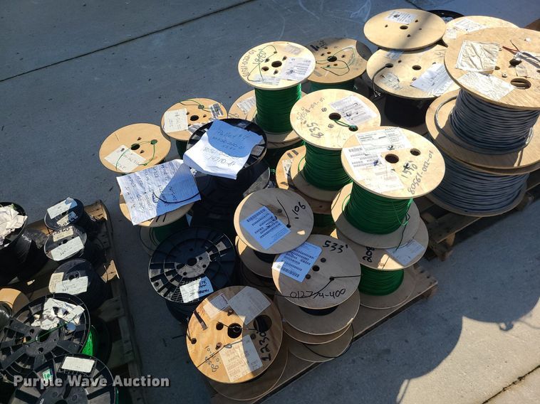 image for item MG9778 Approximately 110,000' of assorted electrical wire