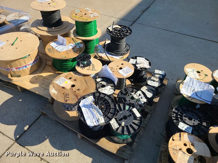 image for item MG9778 Approximately 110,000' of assorted electrical wire