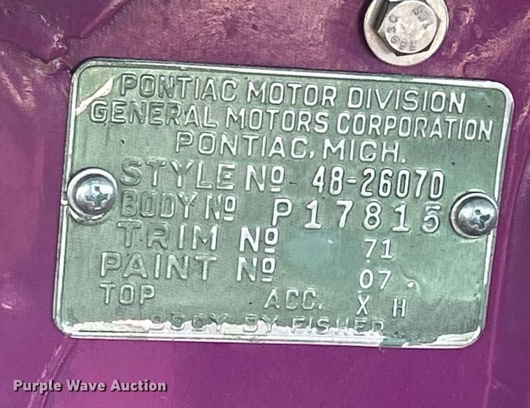 image for item MO9164 1948 Pontiac Silver Streak 