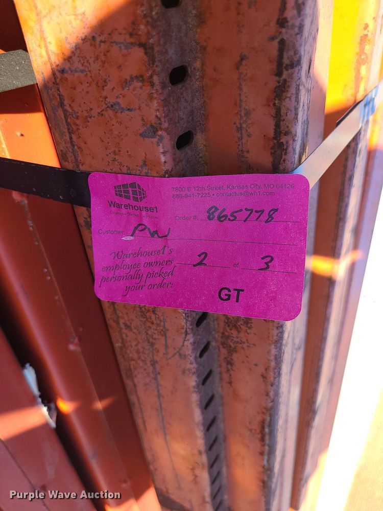 image for item MQ9622 Paltier pallet racking 