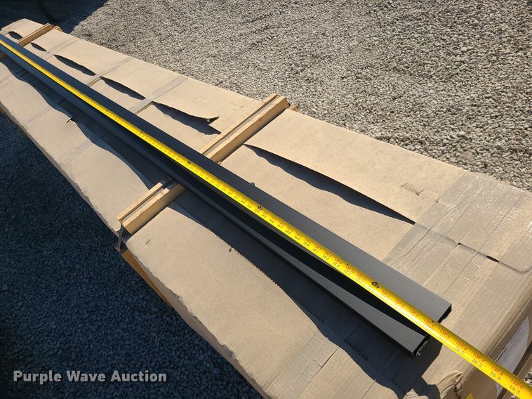 image for item MQ9634 Approximately 120 pieces of aluminum square tubing 