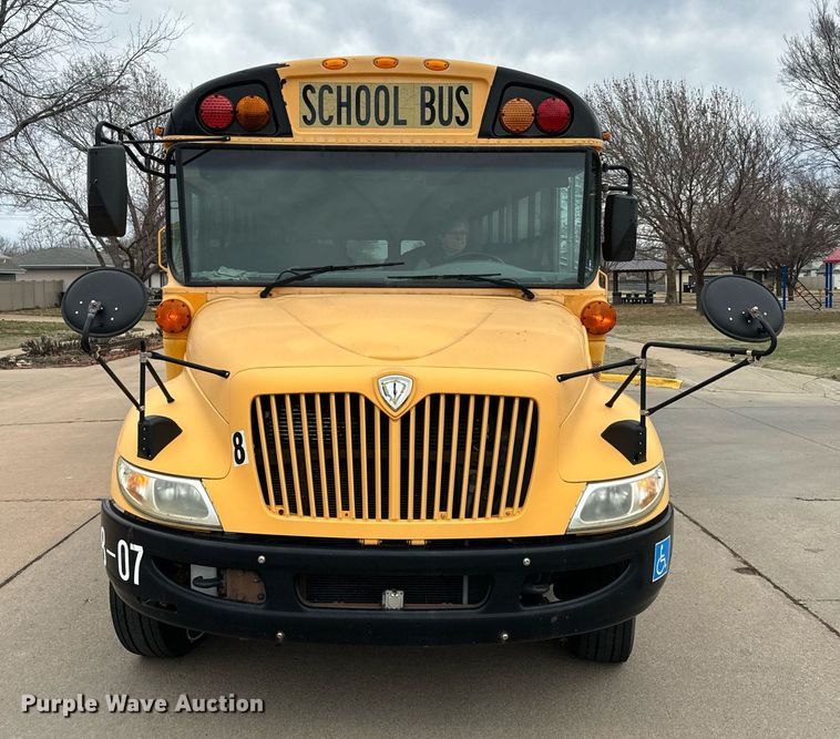 image for item NF9274 2009 International  PB10500 school bus