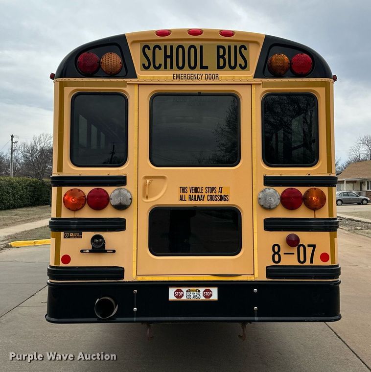 image for item NF9274 2009 International  PB10500 school bus