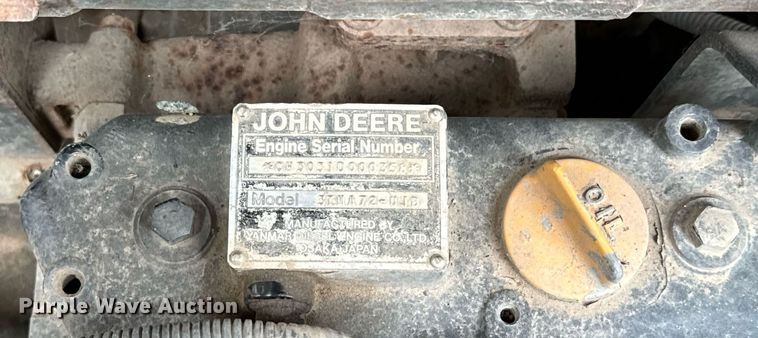 image for item NF9314 1987 John Deere 15 mini excavator
