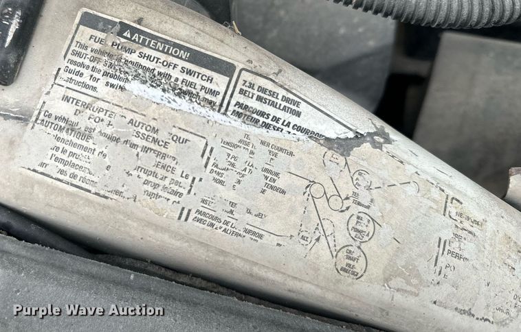 image for item NF9316 2003 Ford F450 Super Duty utility / service truck