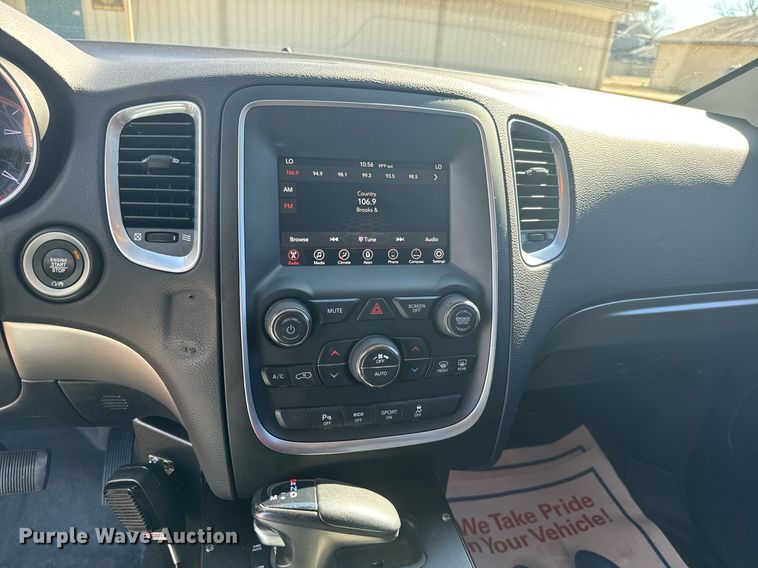 image for item NF9334 2020 Dodge Durango SSV SUV