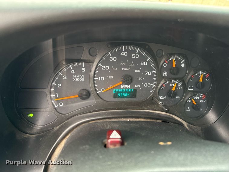 image for item NI9768 2004 GMC C5500 flatbed truck