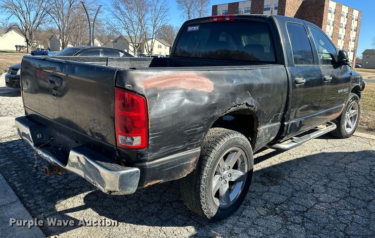 image for item NL9370 2005 Dodge  Ram 1500 Quad Cab pickup truck