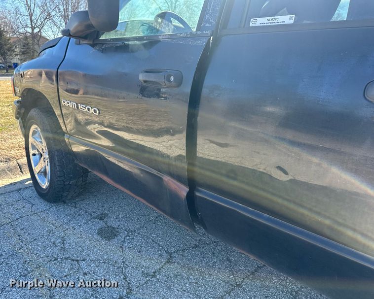 image for item NL9370 2005 Dodge  Ram 1500 Quad Cab pickup truck