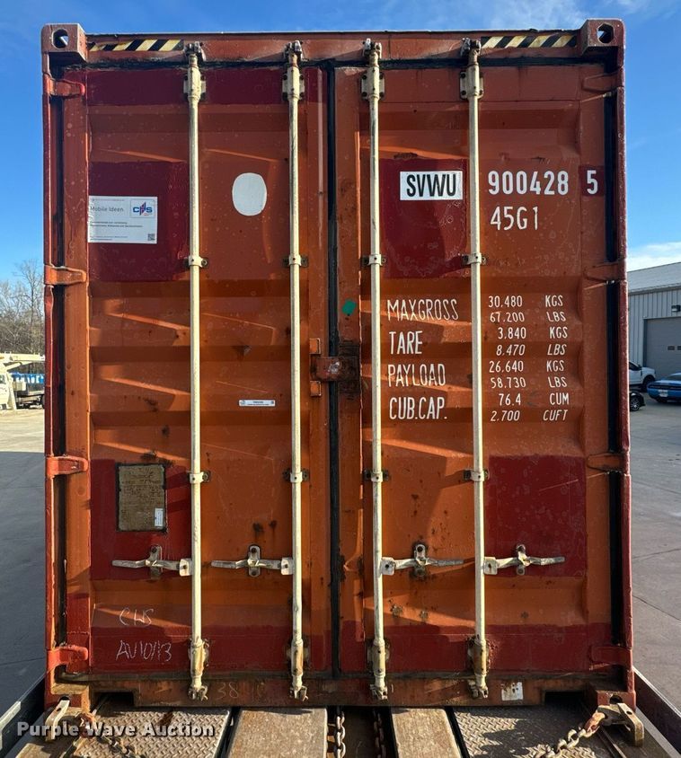 image for item NM9298 2008 CIMC shipping container 