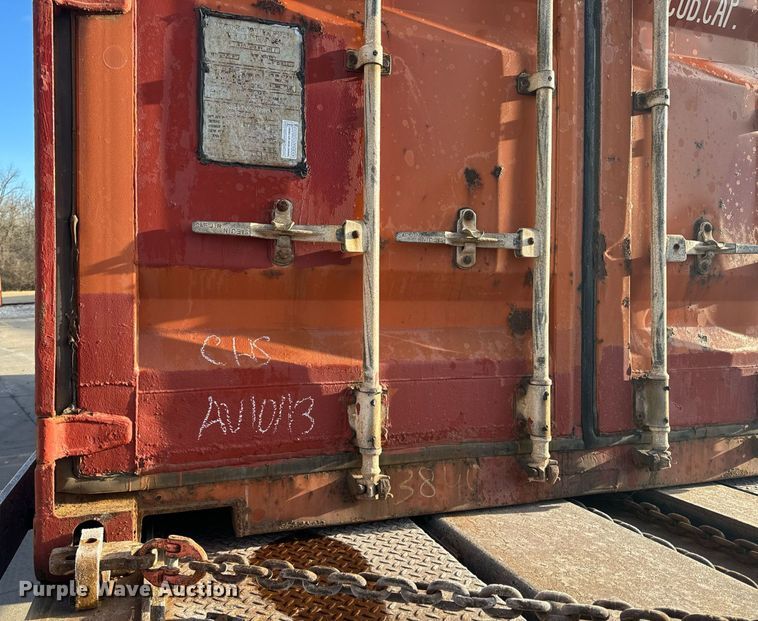 image for item NM9298 2008 CIMC shipping container 