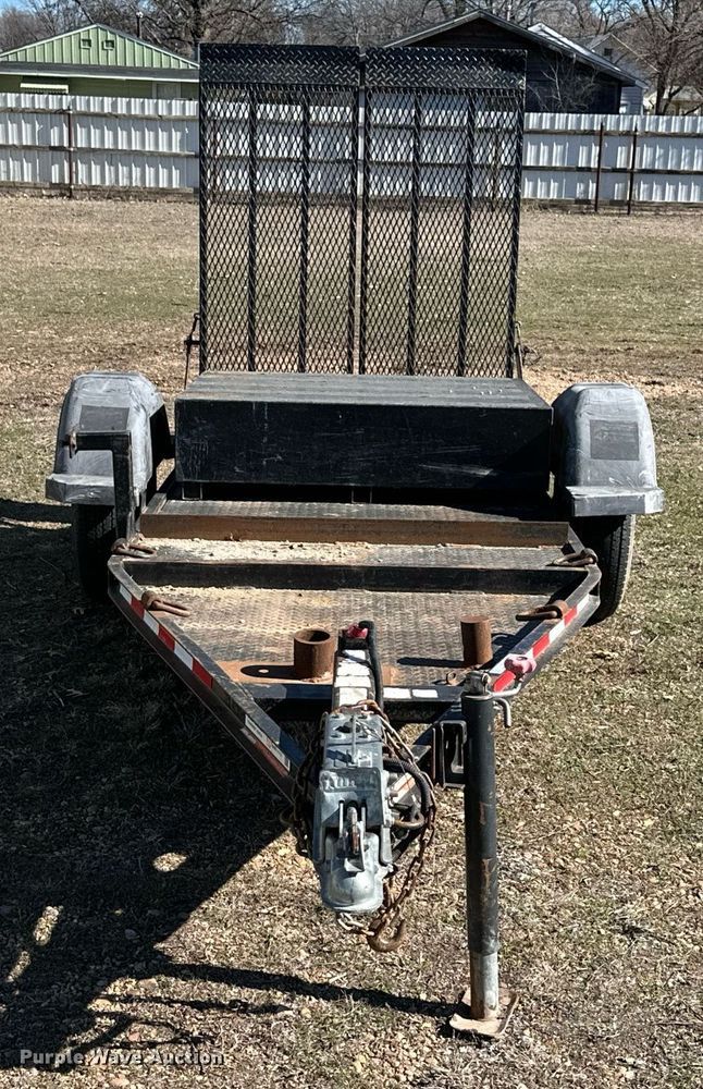 image for item NU9344 2013 MMDI utility trailer