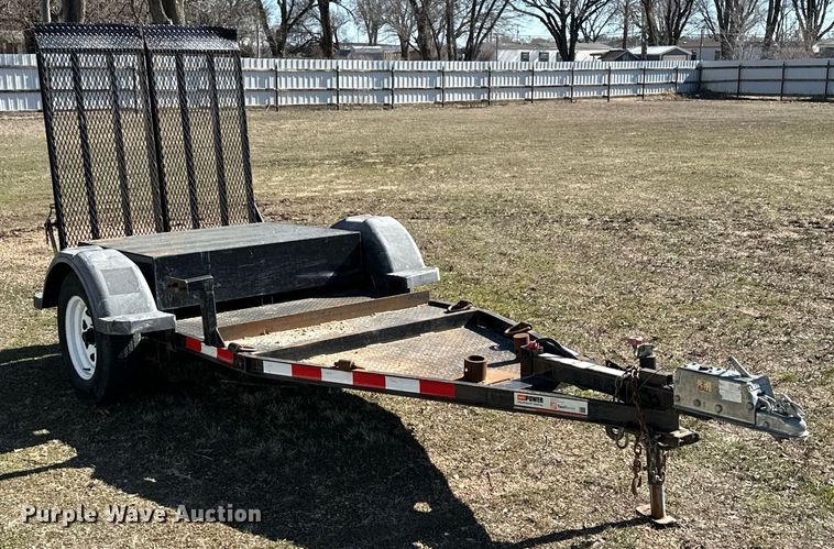 image for item NU9344 2013 MMDI utility trailer