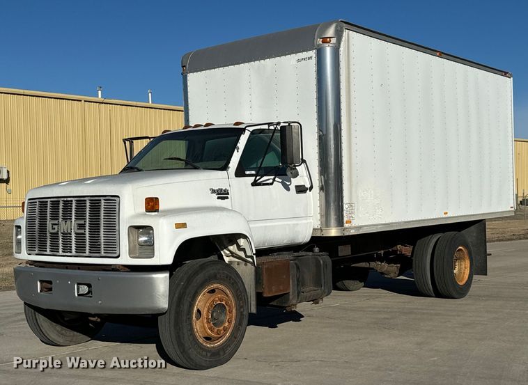 image for item NU9416 1996 GMC TopKick box truck
