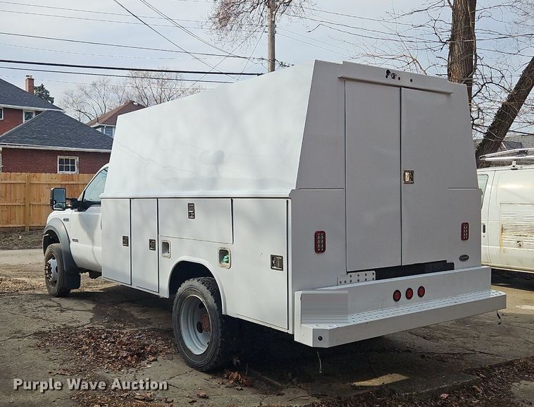 image for item NZ9157 2005 Ford F550 Super Duty  utility / service truck