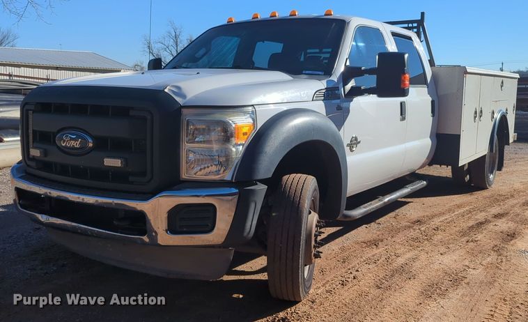 image for item OD9251 2013 Ford F550 Super Duty Crew Cab utility / service truck