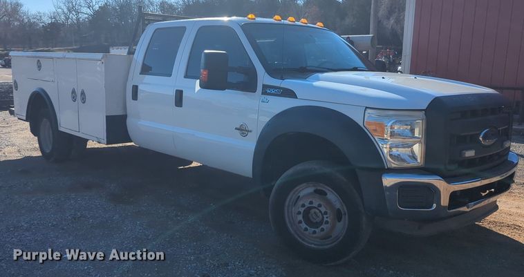 image for item OD9251 2013 Ford F550 Super Duty Crew Cab utility / service truck