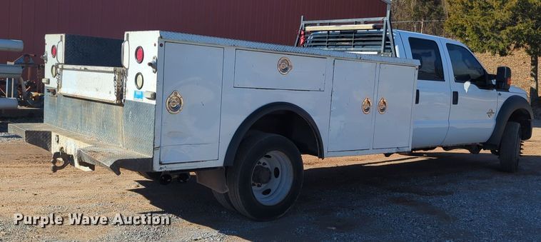 image for item OD9251 2013 Ford F550 Super Duty Crew Cab utility / service truck