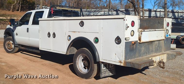 image for item OD9251 2013 Ford F550 Super Duty Crew Cab utility / service truck