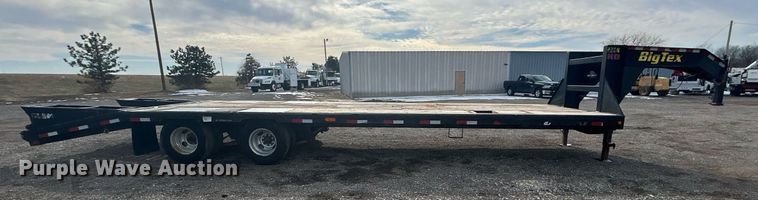 image for item OI9546 2014 Big Tex 22GN-25BK+5 equipment trailer