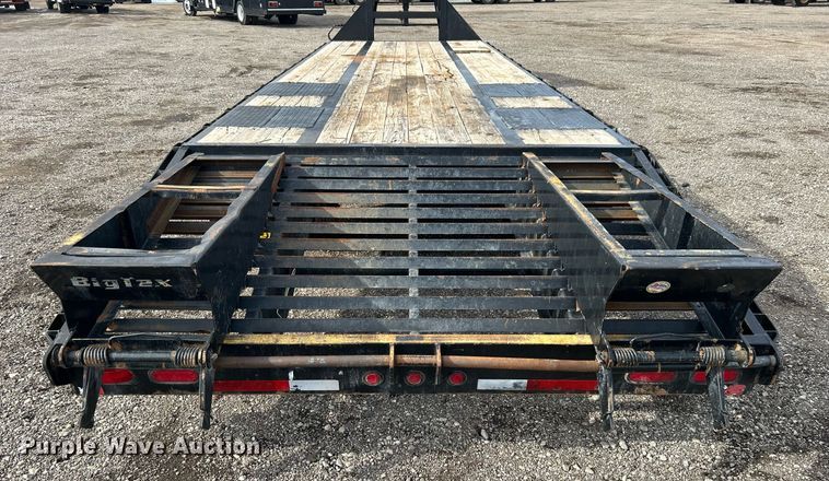 image for item OI9546 2014 Big Tex 22GN-25BK+5 equipment trailer