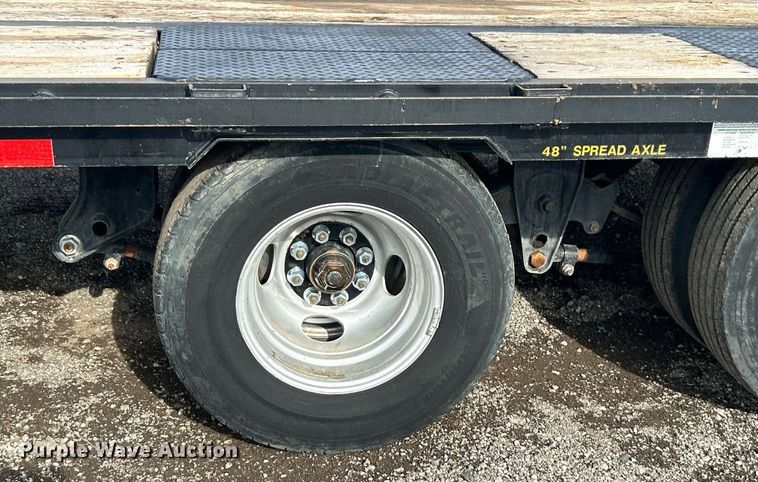 image for item OI9546 2014 Big Tex 22GN-25BK+5 equipment trailer