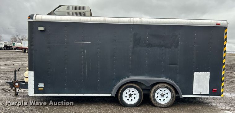image for item OI9573 1996 Pace American enclosed cargo trailer