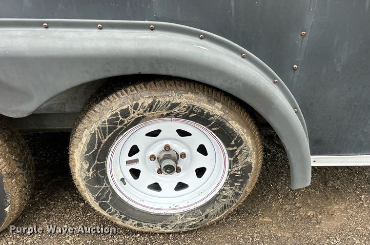 image for item OI9573 1996 Pace American enclosed cargo trailer