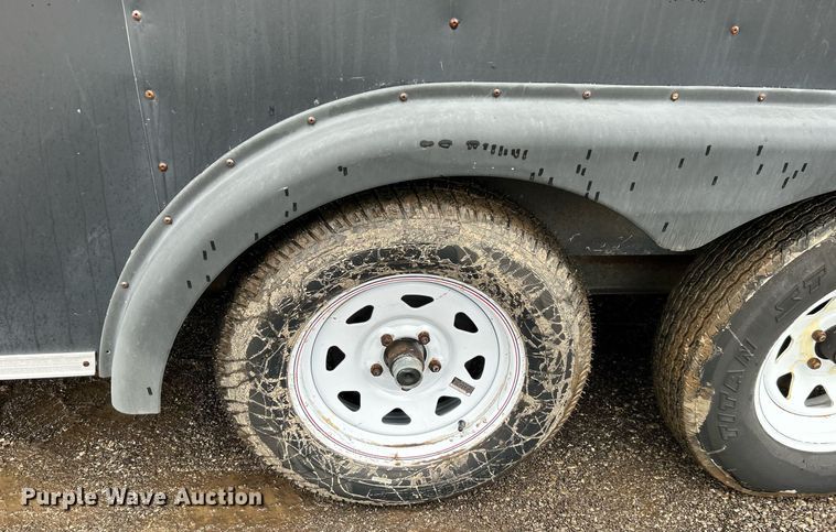 image for item OI9573 1996 Pace American enclosed cargo trailer