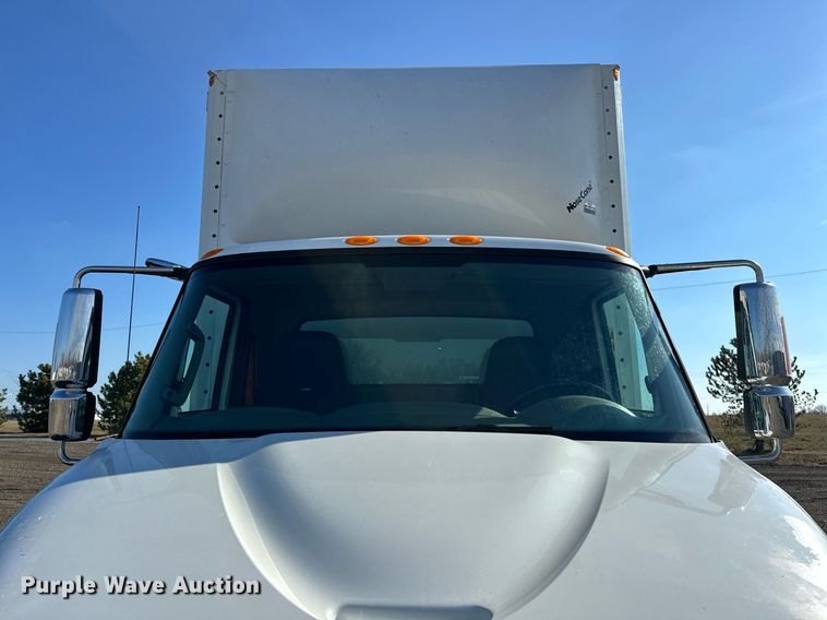 image for item OM9789 2016 International  4400 SBA side curtain box truck