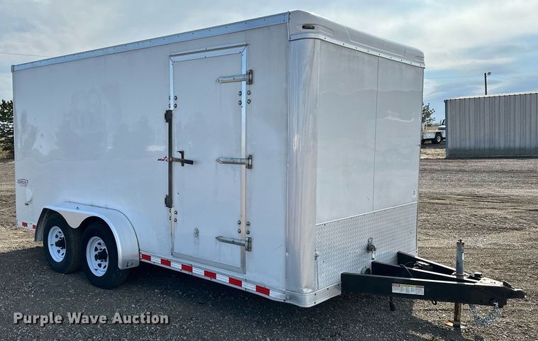 image for item OM9792 2018 Bravo ST716TA3 enclosed cargo trailer