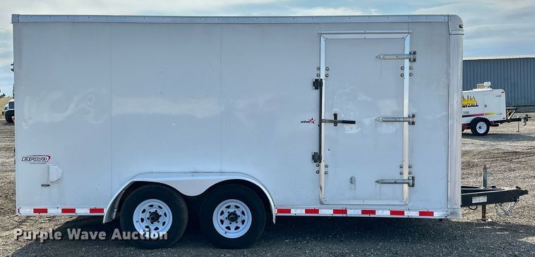 image for item OM9792 2018 Bravo ST716TA3 enclosed cargo trailer