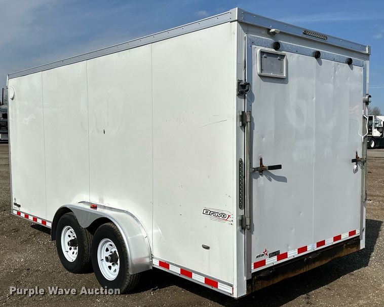 image for item OM9792 2018 Bravo ST716TA3 enclosed cargo trailer
