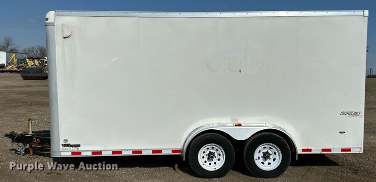 image for item OM9792 2018 Bravo ST716TA3 enclosed cargo trailer
