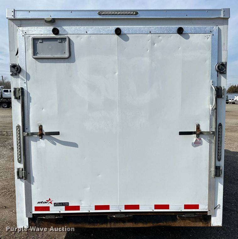 image for item OM9792 2018 Bravo ST716TA3 enclosed cargo trailer