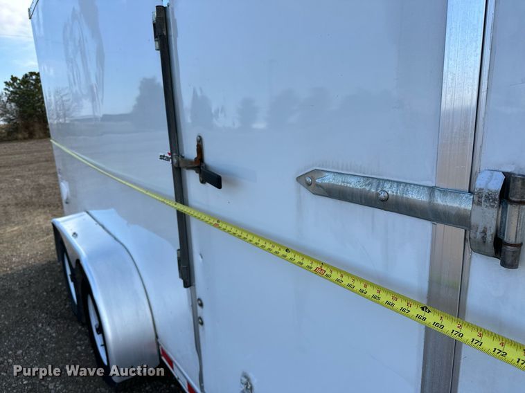 image for item OM9792 2018 Bravo ST716TA3 enclosed cargo trailer