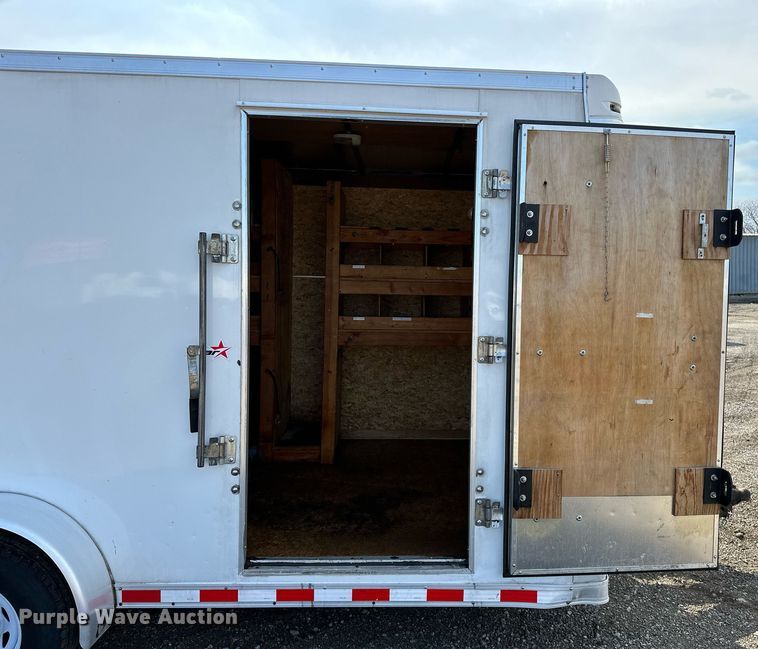 image for item OM9792 2018 Bravo ST716TA3 enclosed cargo trailer