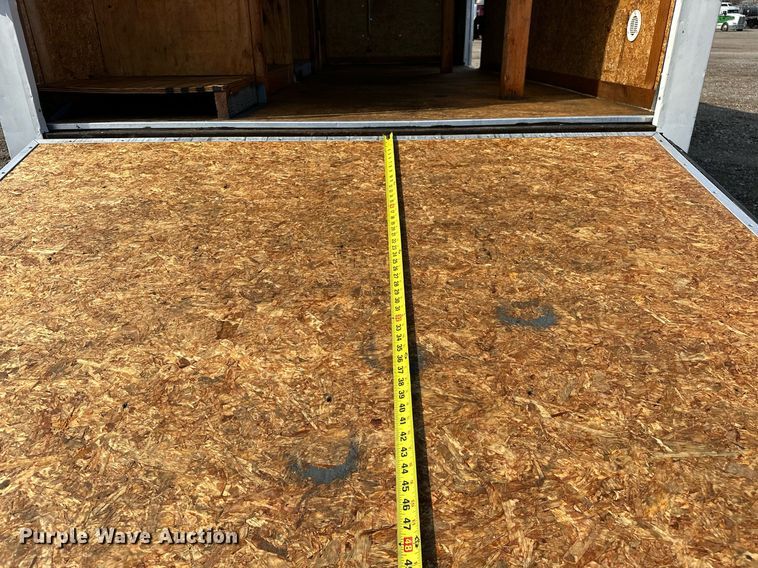 image for item OM9792 2018 Bravo ST716TA3 enclosed cargo trailer