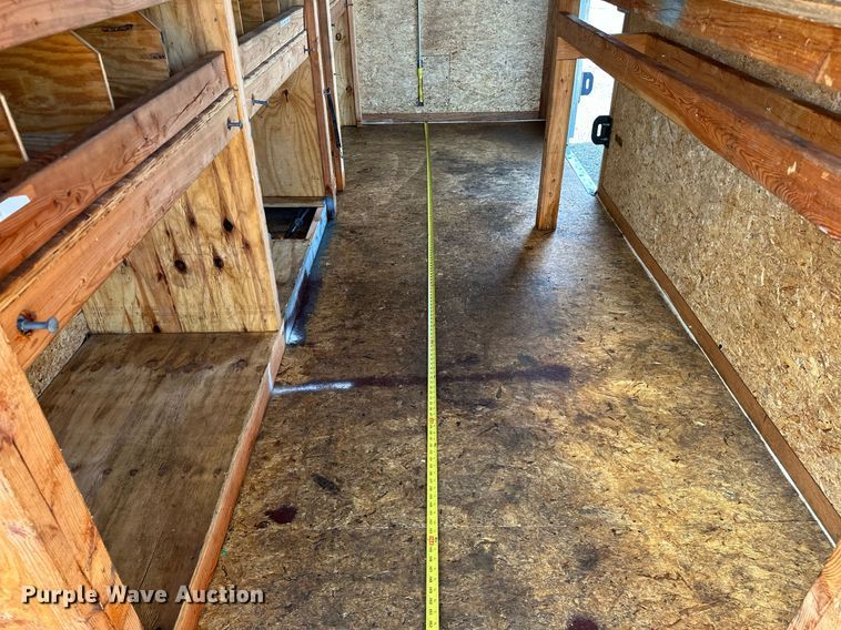 image for item OM9792 2018 Bravo ST716TA3 enclosed cargo trailer