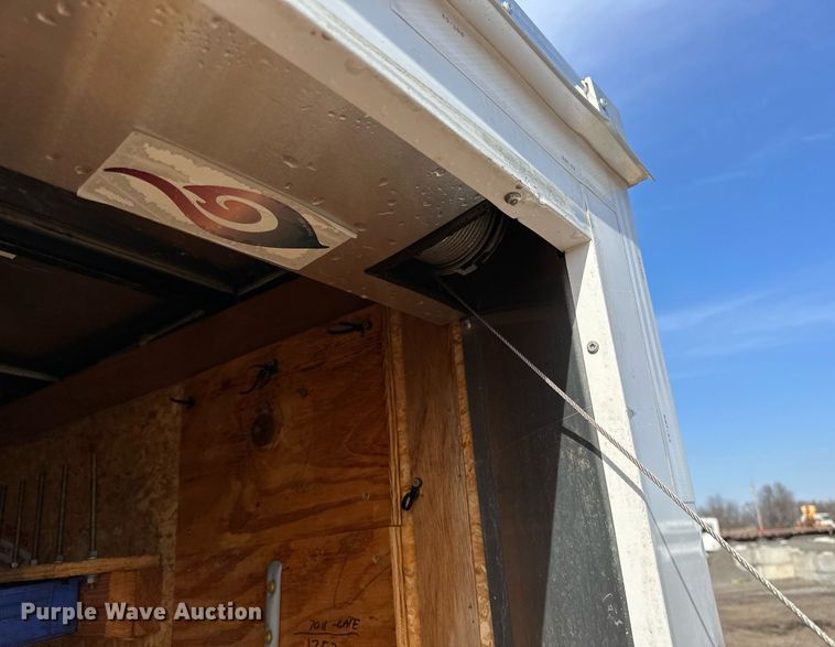 image for item OM9792 2018 Bravo ST716TA3 enclosed cargo trailer