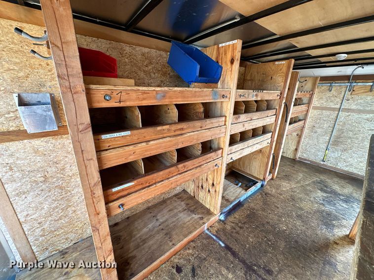 image for item OM9792 2018 Bravo ST716TA3 enclosed cargo trailer