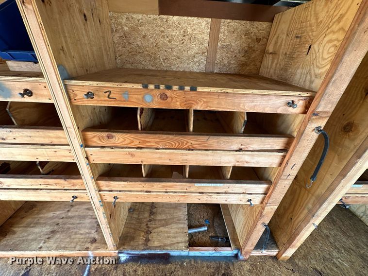 image for item OM9792 2018 Bravo ST716TA3 enclosed cargo trailer