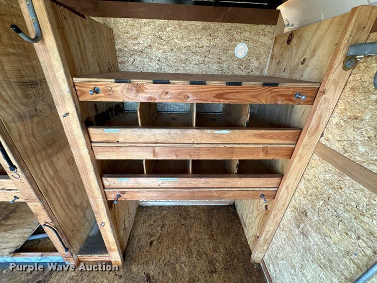 image for item OM9792 2018 Bravo ST716TA3 enclosed cargo trailer