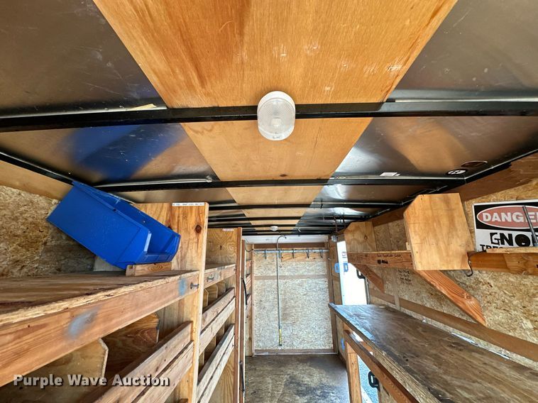 image for item OM9792 2018 Bravo ST716TA3 enclosed cargo trailer